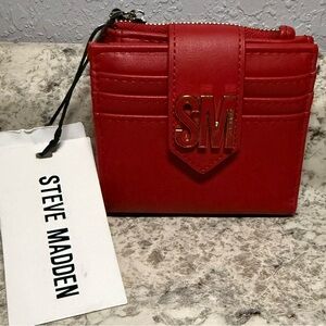 Steve Madden Bold Red Wallet